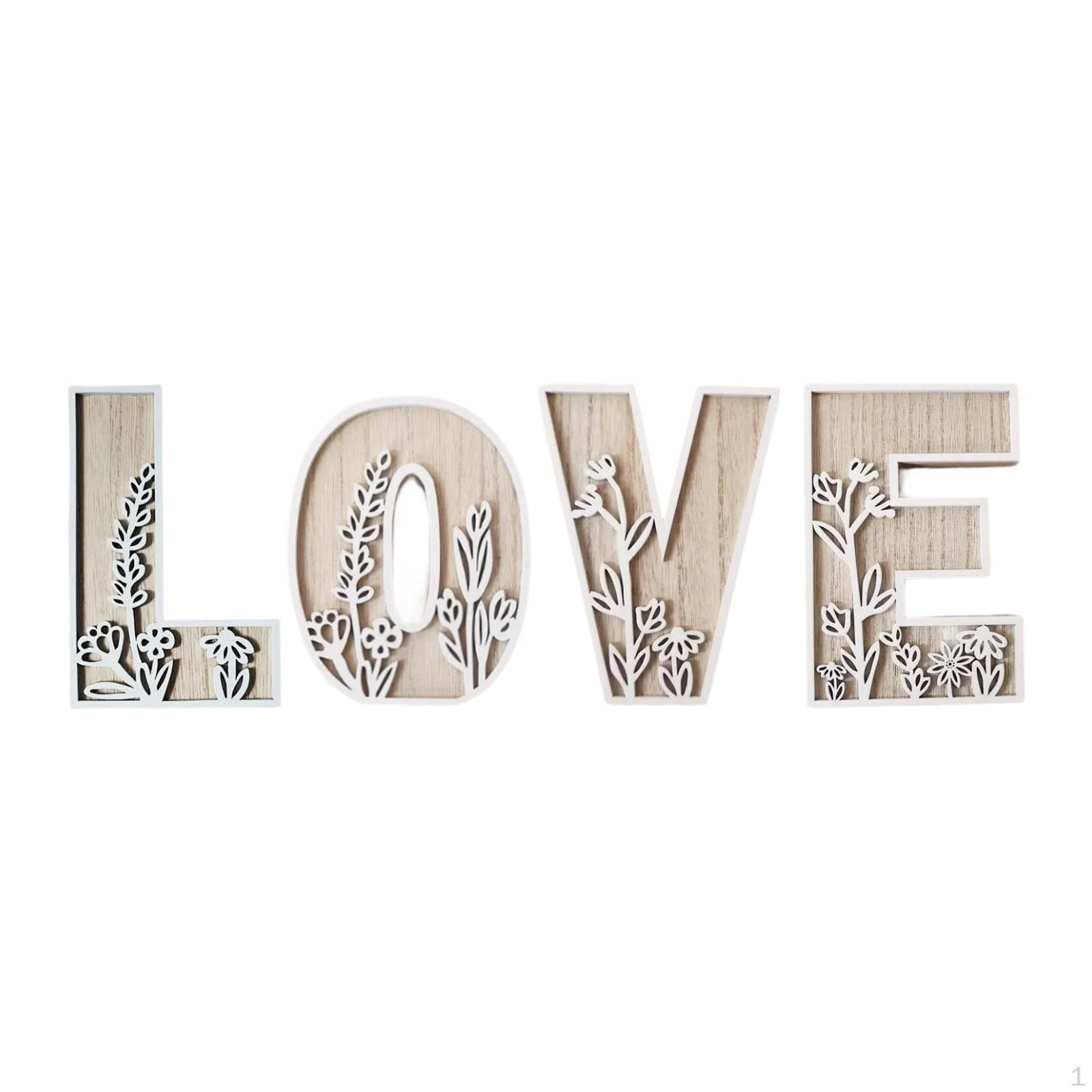

Коллекционная скульптура из букв, поделка для декора отеля и кафе LOVE Ornament