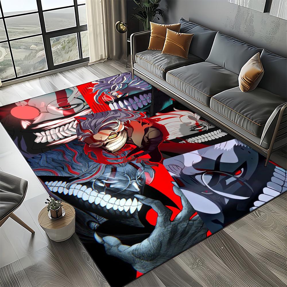 DAN DA DAN Anime Cartoon Non-Slip Carpet Rug for Living Room Bedroom Sofa Kids Play Floor Mat HD Gift