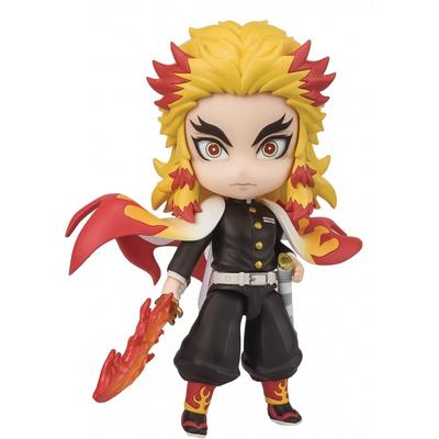 Figuarts Mini Demon Slayer: Kimetsu No Yaiba Rengoku Anjuro Flame Breathing Approximately 90mm PVC&ABS Painted Movable Figure