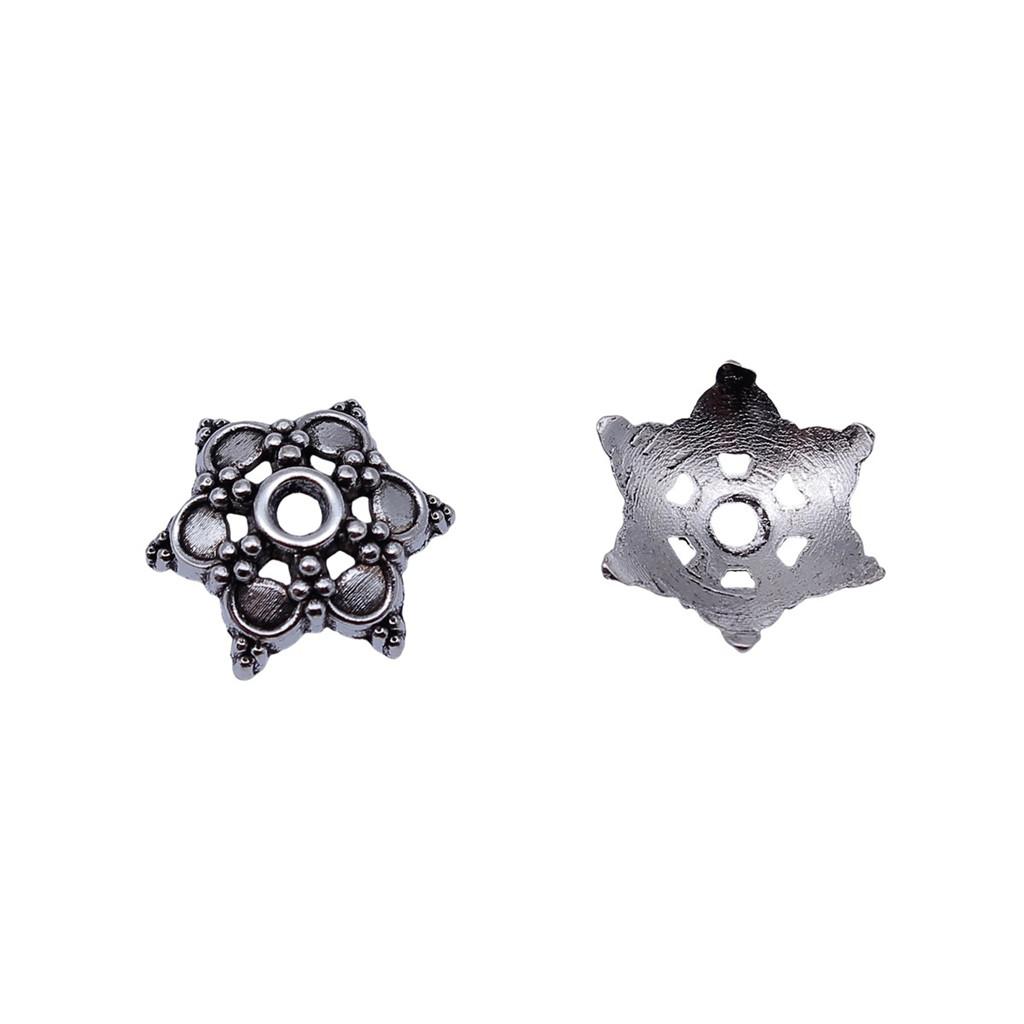 Flower Bead Cap Spacer Findings Ornate Covers For DIY Jewelry Making Materials