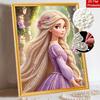 Disney Rapunzel Pearl Painting Handmade Diy Pearl Art Painting Simple Living Room Hanging Painting Decoration
