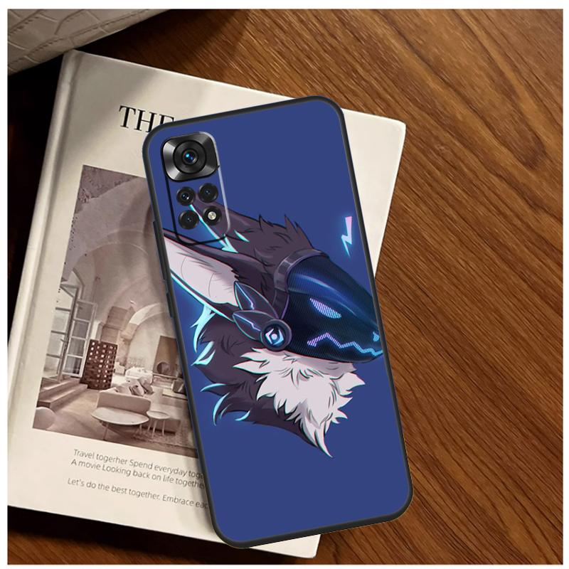 Game Protogen Case For Xiaomi Redmi Note 12 Pro 8 9 10 11 Pro 9S 10S 11S 12S 9A 9C 9T 10A 10C 12C Cover