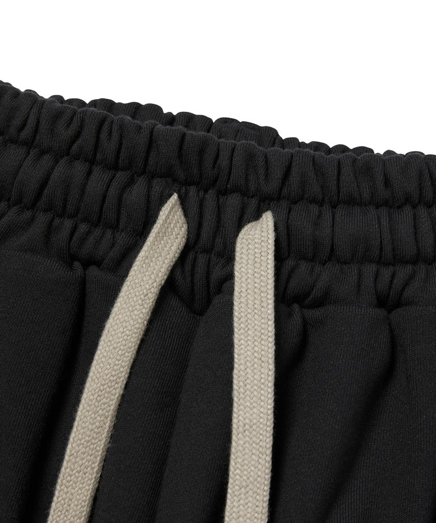 Garter Gallery Side Logo Cross Sweat Pants_Black