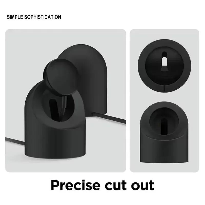 Charger Stand For Apple Watch Series 9 8 Ultra 7 6 5 SE 4 3 2 Charger Dock Station Silicone Bracket Iwatch Charging Cable Holder