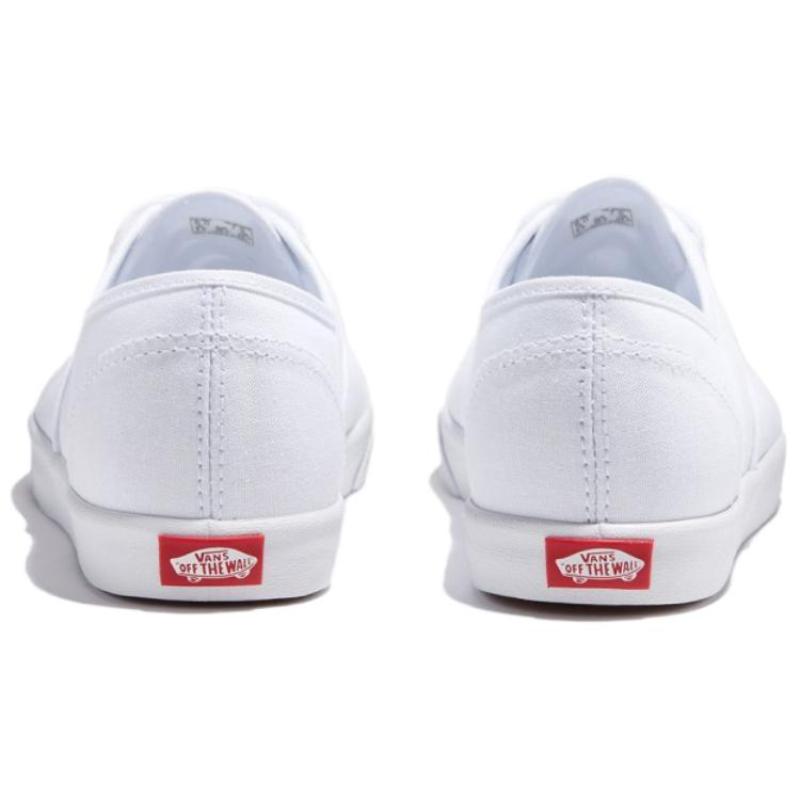 Vans Authentic Low top Skateboard Shoes Men's White Sneakers VN000D04WWW1