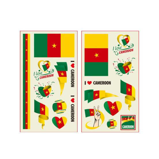 

Временная татуировка, прочная на ощупь, водонепроницаемая, различные стили, изготовление боди-арта, бумажная наклейка с изображением футбола, национального флага, серии татуировок U