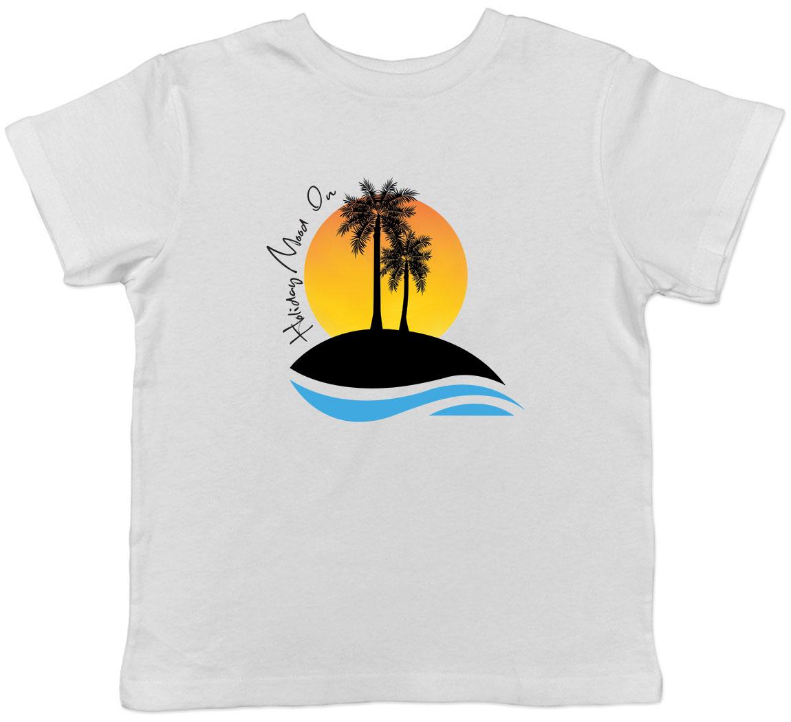 Holiday Mood On Childrens Kids T-Shirt Boys Girls 110