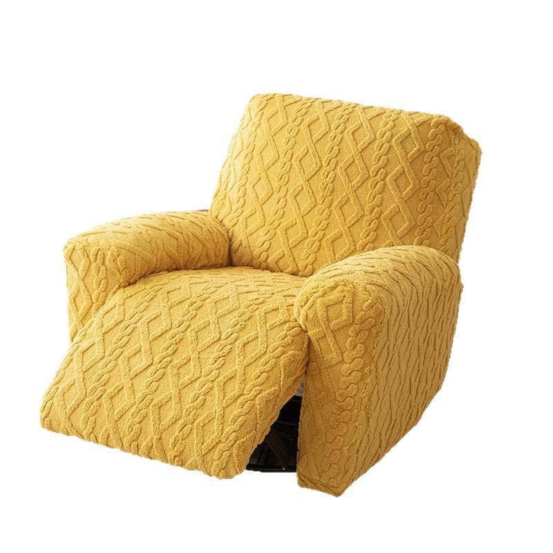 Dubbelsidig Jacquard Komfort Sammet Chivas Regal Sofföverdrag Hög Elasticitet Allomfattande Förstorat Chivas Regal Massage Solstol Överdrag
