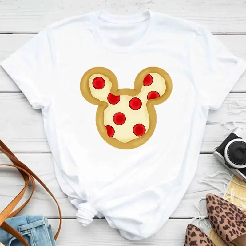 Minne Mouse Head Printed Cotton TShirt Womens Design Trend Aesthetic Fashion TShirt Top Short Sleeve