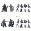 Achtteilige Godzilla Kong Kim Kampf Dinosaurier PVC Actionfigur Sammlung für Kinder und Dekoration