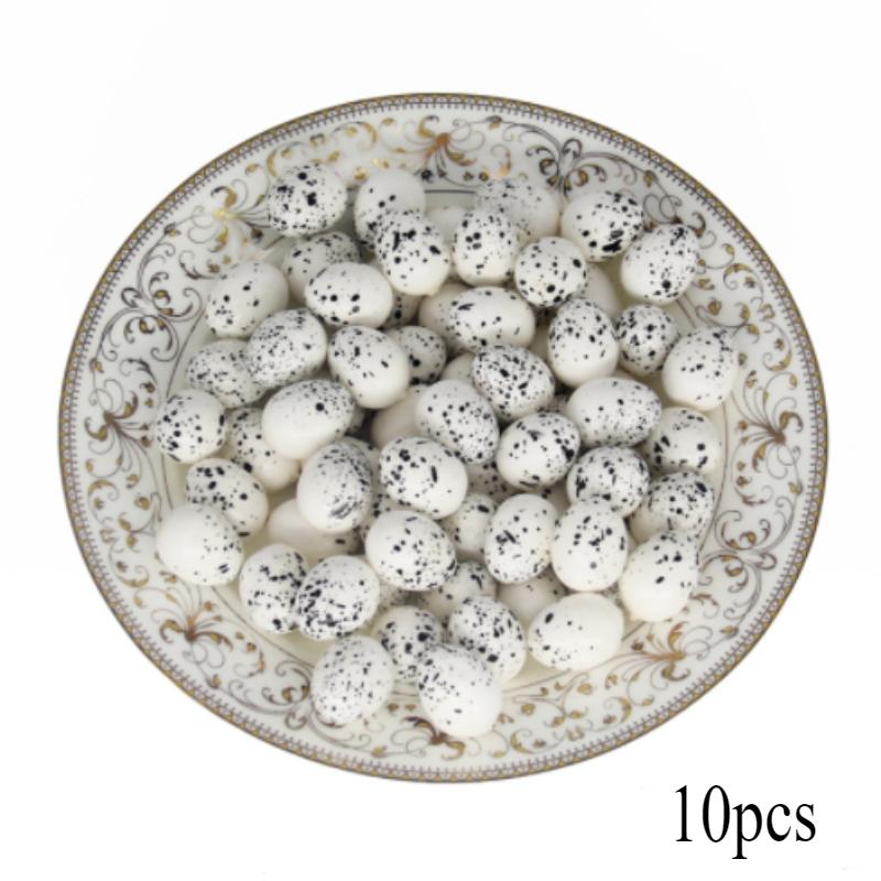 Natural Round Rattan Bird Nest Easter Decoration Bunny Eggs Artificial Vine Nest for Home Garden Happy Easter Party Decor