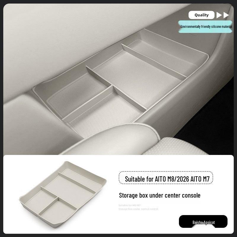 AITO M8/M7 Center Console Silicone Storage Organizer Pad