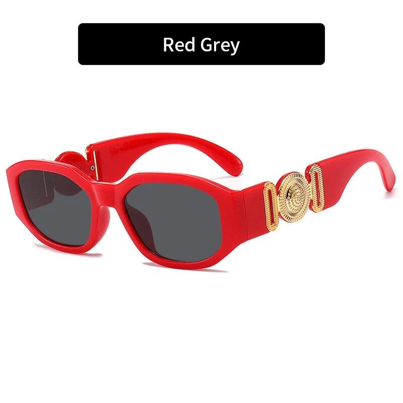 Vintage Square Sunglasses Women Men Luxury  Designer Sun Glasses Travel Shades Retro Eyewear UV400 Zonnebril Voor Mannen