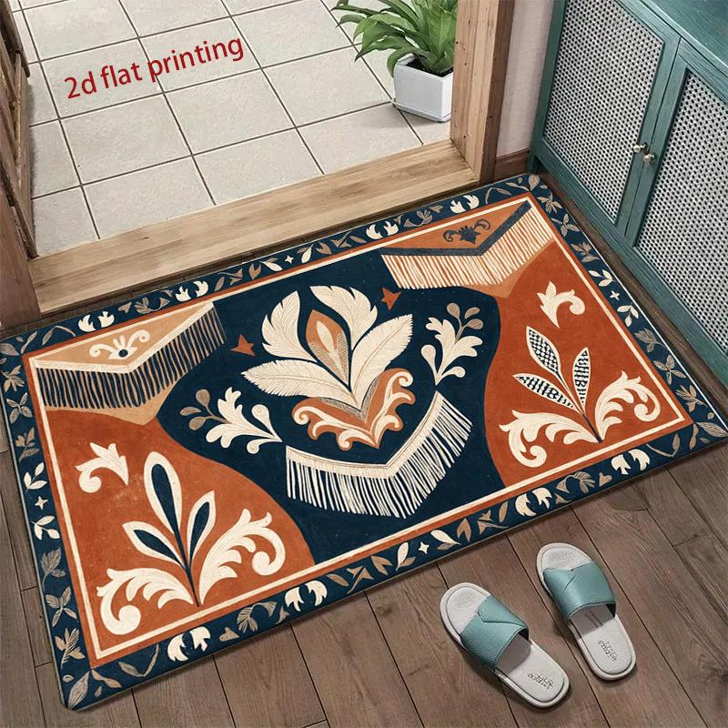Exotic Pattern Floor Mat Living Room Decoration Home Sofa Non-Slip Carpet Study Bedroom Tatami Children'S Soft Floor Mat