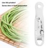 Long Green Bean Slicer Cutter Cut Fruit Vegetable Stringer Peeler Remover For Easy Kitchen Gadgets Kitchen Accessories 1/2pcs
