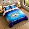 Bedding Set 1 Duvet Cover 2 Pillowcases Preston North End Print Soft Bed Linen Bedroom Decor