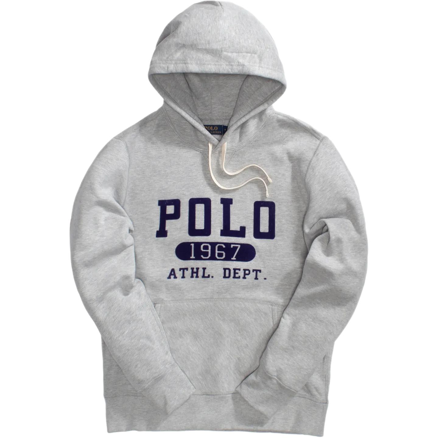 

Polo Ralph Lauren Letter Logo Fleece Pullover Hoodie Men hoodies 710766797-005 S