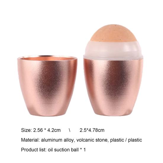 Yousheng Oil Absorbing Roller Blemish Remover Effective Oil-control Combating Oily Skin Volcanic Face Roller for Girl