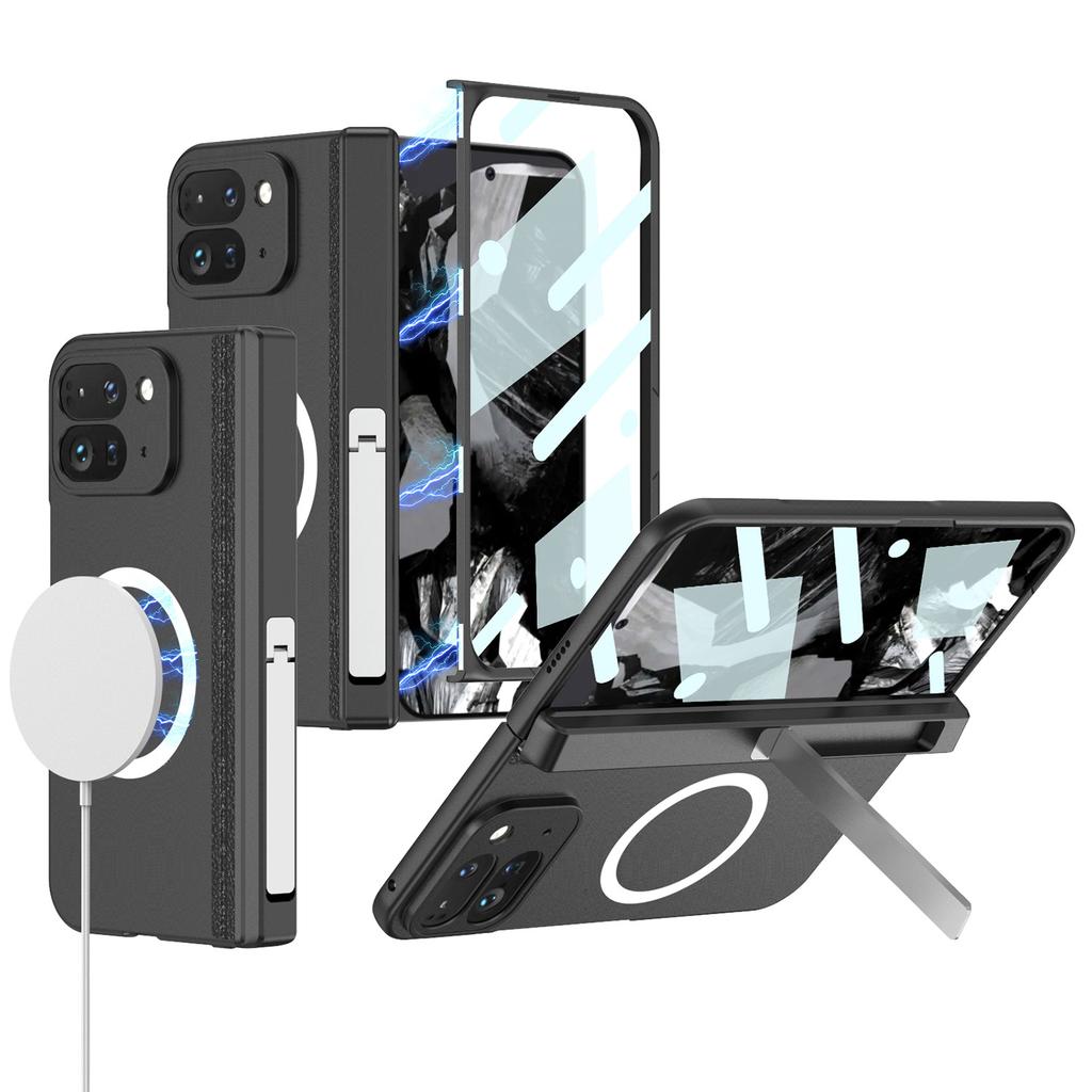 GooglePixel9ProFold Handyhülle Faltbildschirm Rundumschutz Magnetisch Kabelloses Laden Grenzüberschreitend Schutzhülle