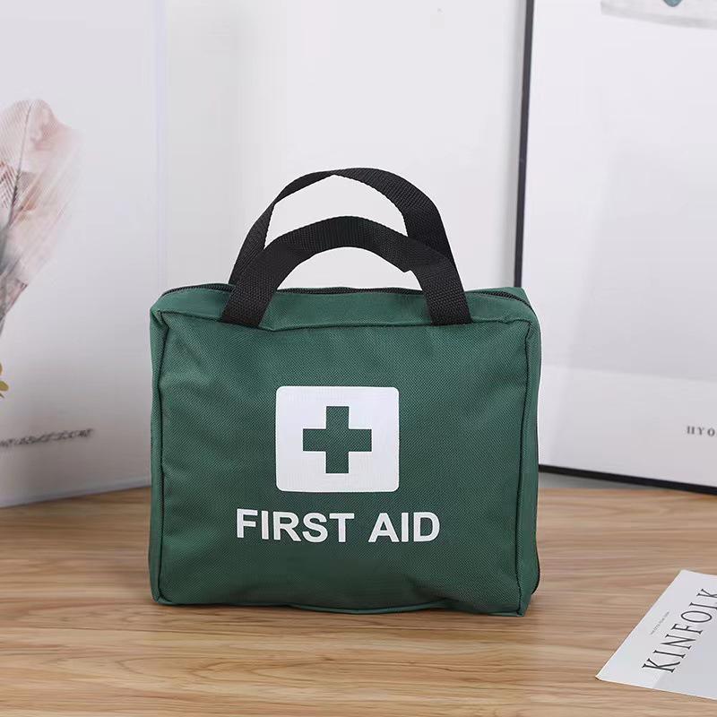 Portable First Aid Kit - Outdoor & Household Emergency Bag for Survival & Rescue