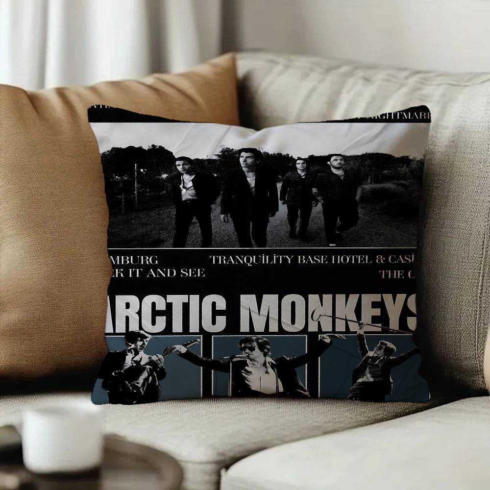 AArctic Monkeys Rock Band Lucky Dragon pillow cover sofa cushion cover home room decoration children gift