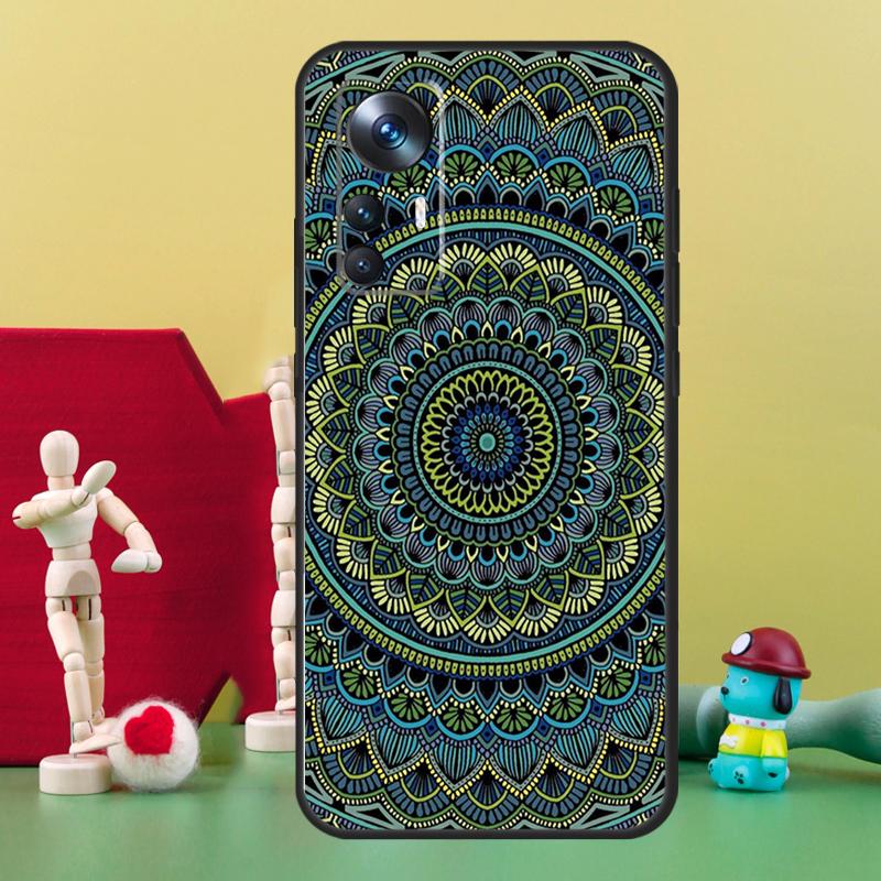 Mandala Flower Totem Case For Xiaomi 15T 14T 13T 14 15 Ultra 17 Pro Max POCO F8 Ultra F5 F6 F7 X5 X6 X7 Pro Cover