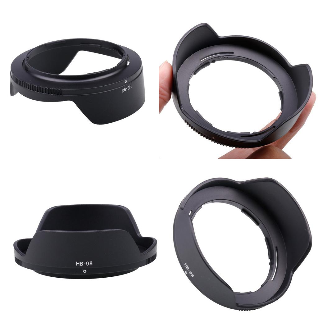 Professional HB-98 Lens Hood for Z-24-50mm F/4-6.3 Lens Effectively Prevents Unwanted Lights Sunshade Durability Hood