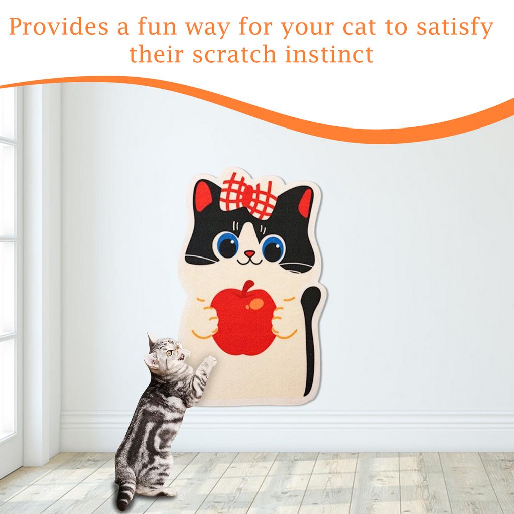 Non-shedding Scratching Post, Vertical Wall Sticker, Scratching Sofa Protector, Adhesive Scratching Mat Toy.