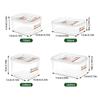 700-1400Ml Refrigerator Food Storage Boxes Frozen Meat Fresh-Keeping Boxes Portable Fruit Food Storage Container Kitchen Tools
