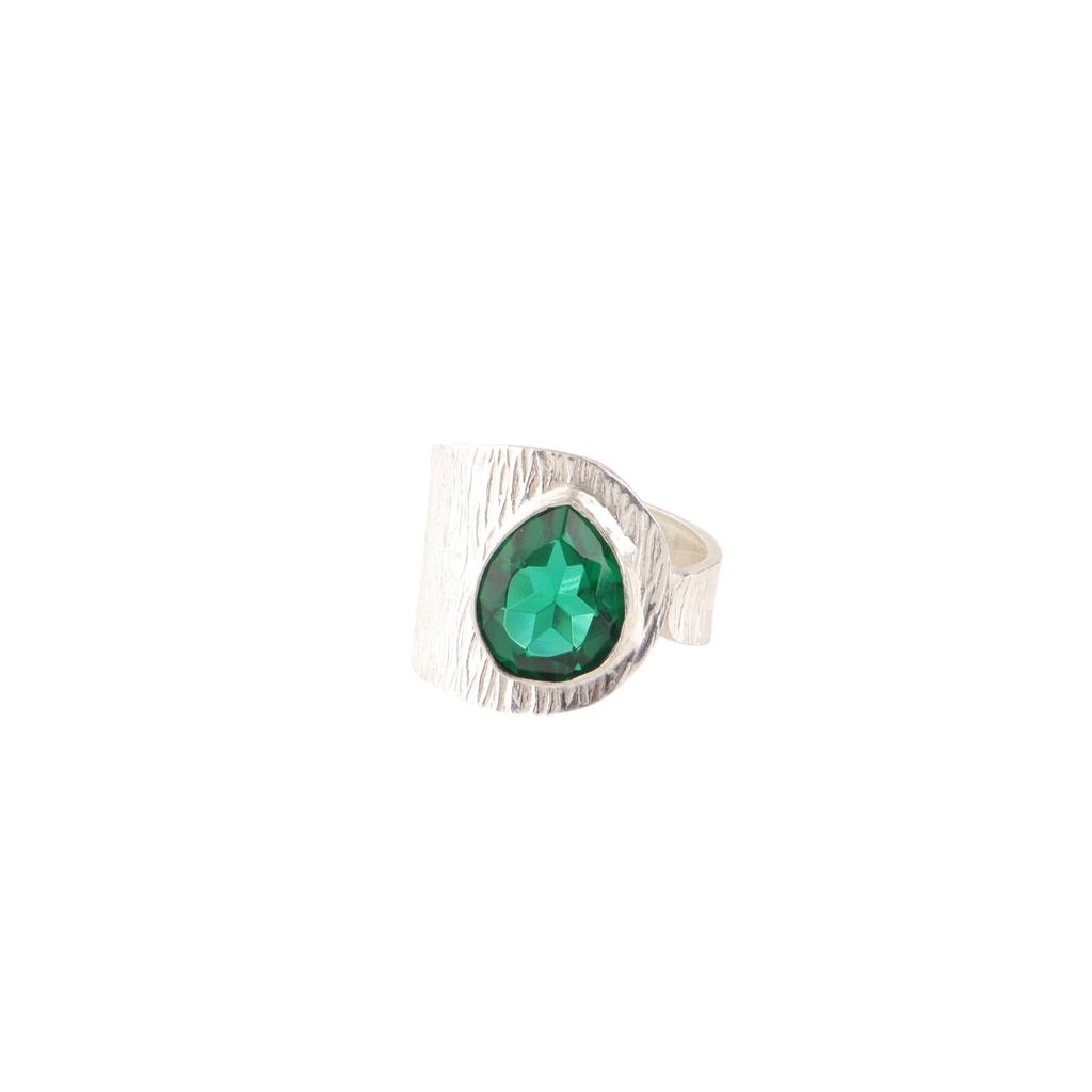 Chrome Diopside Gemstone 925 Sterling Silver Jewelry Handmade Green Stone Ring RR-63-10