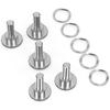 NICECNC Front Brake Rotor Disc Hardware Bolts Kit Titanium Alloy Compatible with Harley Sportster S RH1250S 2021-24, Pan America 1250 RA1250