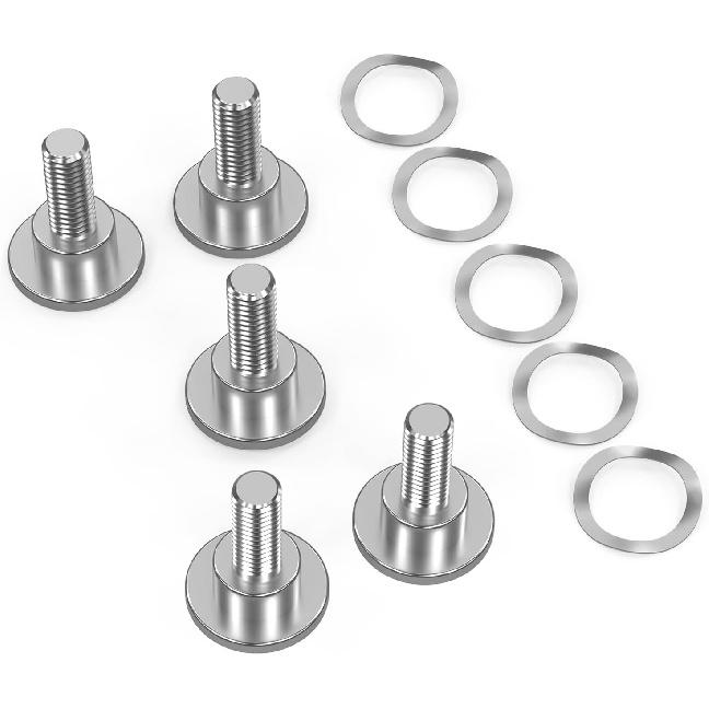 NICECNC Front Brake Rotor Disc Hardware Bolts Kit Titanium Alloy Compatible with Harley Sportster S RH1250S 2021-24, Pan America 1250 RA1250