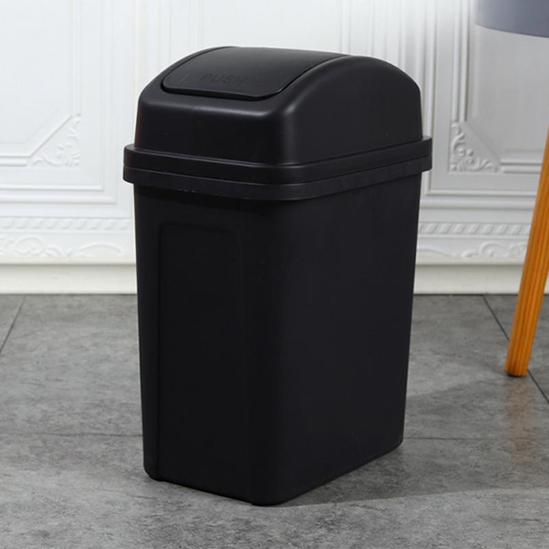 Household Trash Can Kitchen Storage Junk Can Home Simple Style Rubbish Basket For Home Living Room Kitchen Bedroom
