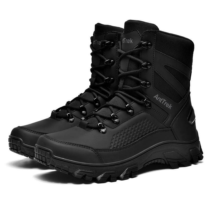Herren Wüstenkampfstiefel, Outdoor Anti-Rutsch Taktische Stiefel, Wandern Wüste Jagdschuhe, Arbeitssicherheit Herrenstiefel, Militärstiefel