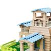Building Bricks Kits DIY Miniature House Pile Up Brick for Toddlers