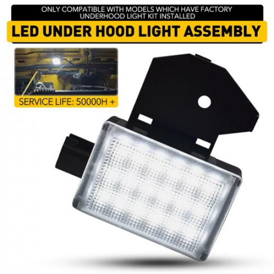 

LED Underhood Hood Courtesy Light Fit RAM Dodge Jeep Charger Wrangler Chrysler