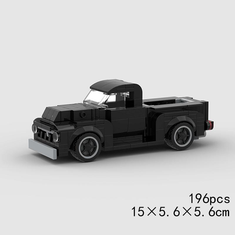 MOC Off Road Car Building Blocks Pickup Truck Bricks Cross Country Jeep SUV Humvee Speed Race City Overland Technical vehicle