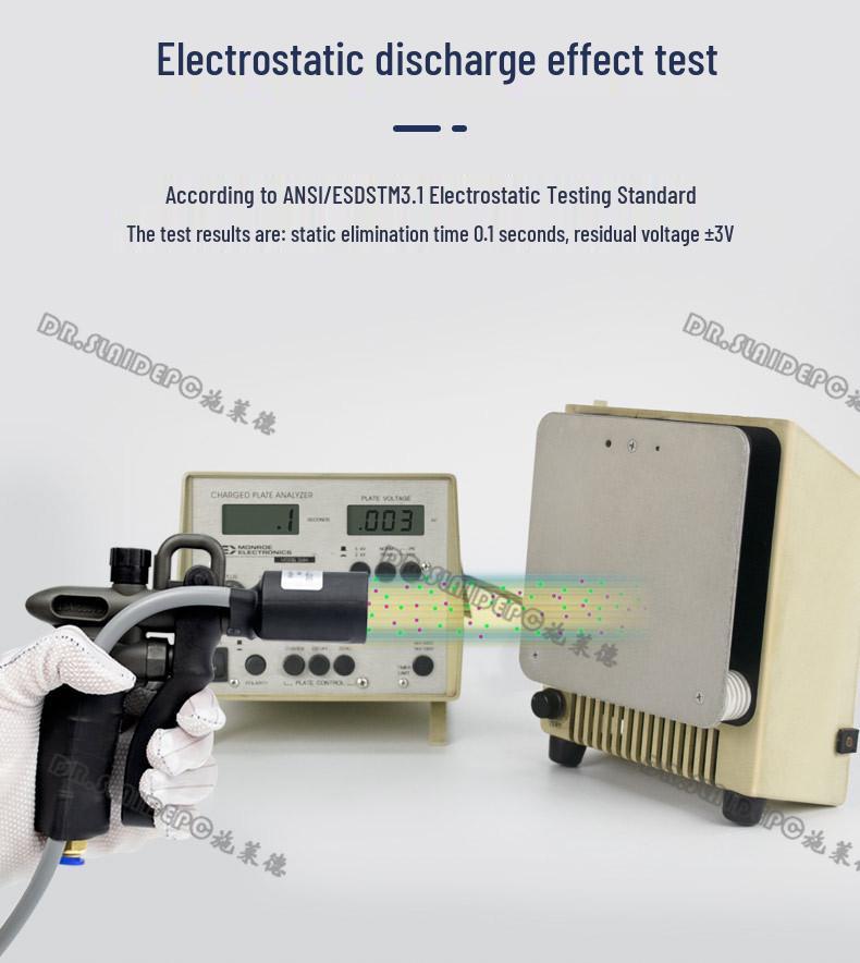 Ion Air Gun SL-004C: Industrial Handheld Static Eliminator & Dust Removal Spray Gun