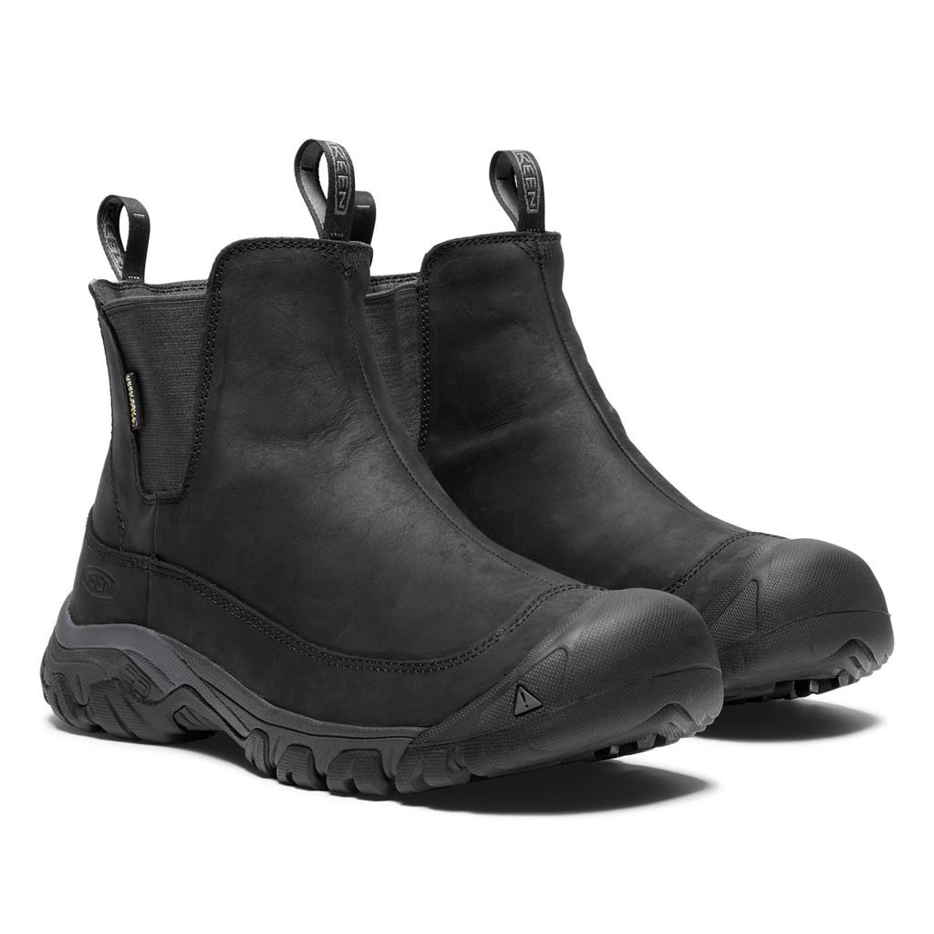 KEEN ANCHORAGE BOOT III WP Anchorage Size 1017789 Boots, Men's Waterproof, 28.0 cm, Black/Raven,