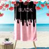 Blackpink Print Beach Towel, Large Soft Quick Dry Towel for Beach Camping Swimming