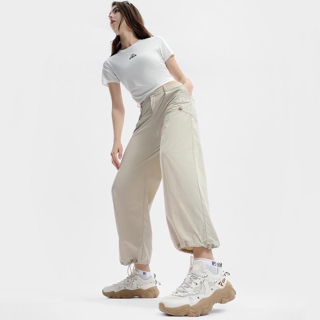 Fila Fluid 5 Cat Paw 5.0 Lightweight Comfortable Non-Slip Durable Low-Top Casual Shoes Women Sneaker White F12W422103FGD