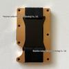 Hot Selling RFID Anti-theft Carbon Fiber Metal Card Holder Wallet with Money Clip
