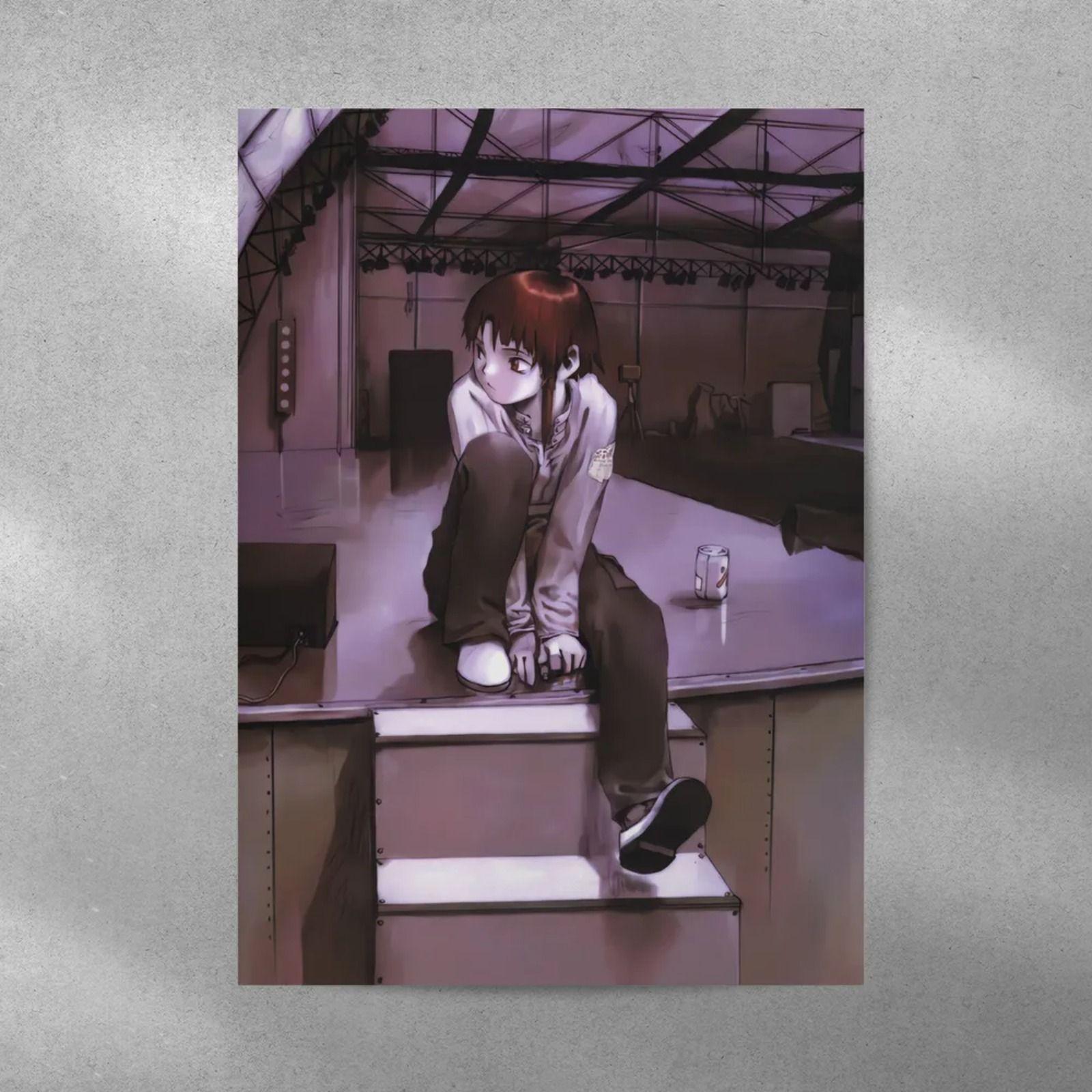 

Your April Lie Lain Experiments Metal Tin Sign 20x30cm, Anime Wall Art