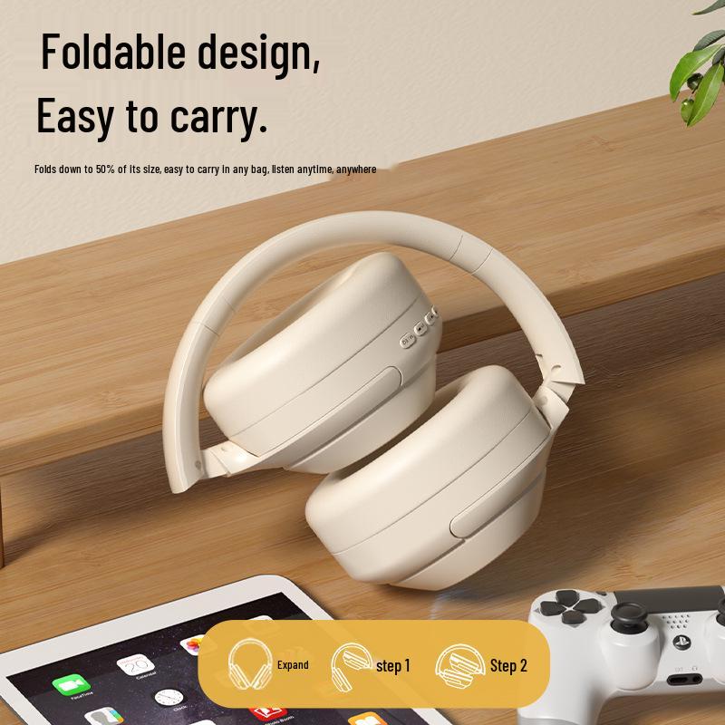 Exclusive Glow Bluetooth Headphones: Rotatable, Large Earcups, Long Battery Life