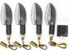 15 Row LED Arrow Turn Signals for Motorcycles Set of 4 (No Relay)
