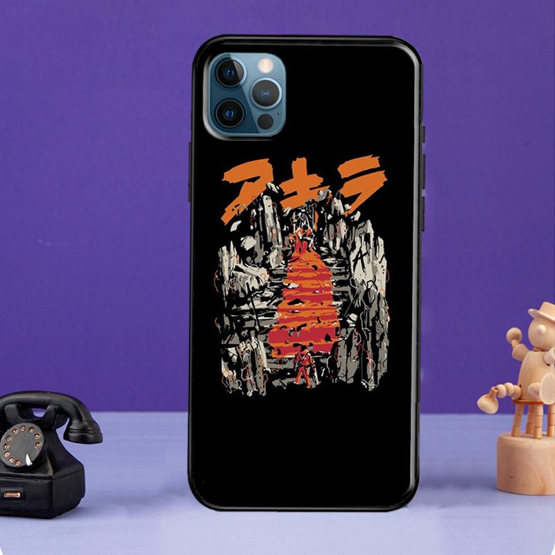 Akira Retro Vintage Phone Case For iPhone 11 14 13 Pro Max XS XR X SE 2020 5S 6S 7 8 Plus 12 Mini Back Cover
