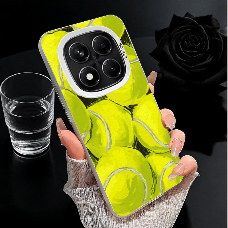 Tennis Sport Soft Phone Case for Xiaomi Redmi Note 13 14 15 Pro Plus 12S 12 11S 11 11T 10S 10 Shockproof Cover Back Shell