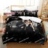 Vampyr Sängkläder Set Enkel Twin Full Queen King Size Sängset Vuxen Barn Sovrum Påslakan Set 3D-tryck Anime varulv