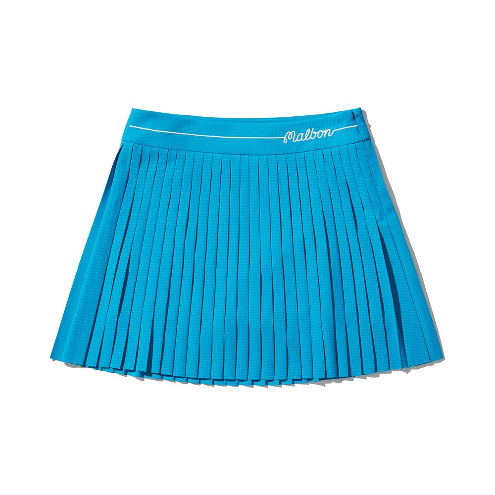 MALBON GOLF Air Dot Pleated Skirt Blue (Woman)