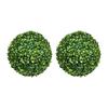 2 Packs Of Artificial Tree Milan Grass Balls Simulated Pruning Balls For Home Decoration